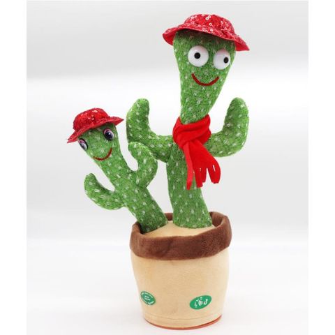 Jouet Parlant Cactus Dansant: Poupée qui Parle, Enregistre et Répète les Sons - Cadeau Éducatif pour Enfants for sale at factory direct price