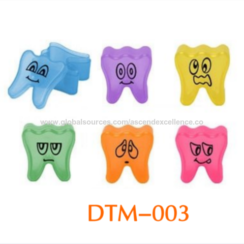 Hochwertige Milchzahndose in Zahnform für Babys for sale at factory direct price