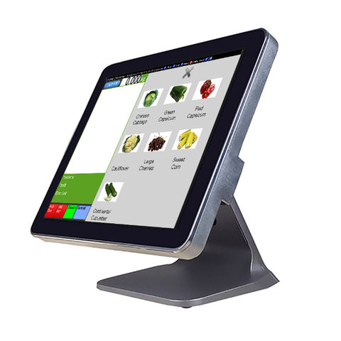 FirstPOS 17in Touch Screen EPOS POS Cash Register Till System Indian Takeaway 