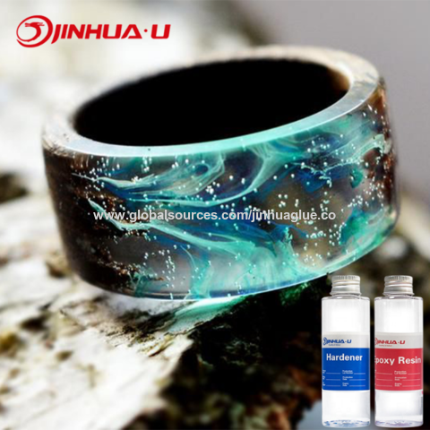 Buy Wholesale China Diy Popular Crystal Clear Epoxy Resin And Hardener For  Epoxy Wood Rings & Epoxy Resin For Wood Rings at USD 7.5