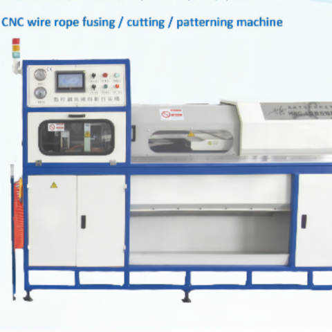 Hwg-5type Cnc Wire Rope Fusing / Cutting / Patterning Machine - Expore ...