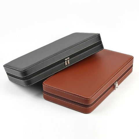 Jewelry Box Storage Box Gift Box Display Box Jewelry Packaging Box Present Craft Gift Zip pocket for sale at factory direct price