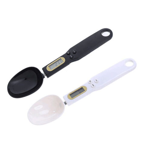 Colher Medidora Eletrônica de Cozinha para Alimentos, Balança Digital LCD para Cozinha