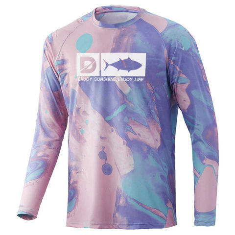 Wholesale Anti-bacterial Fishing Shirts Pelagic Huk Fishing Wear