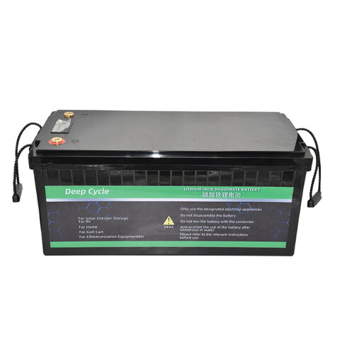 Batterie LiFePO4 10Ah 12.8V pour bateau camping-car photovoltaïque