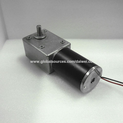 Buy Wholesale China Factorysupply 24vdc 100rpm Worm Gear Motor 600jsx48