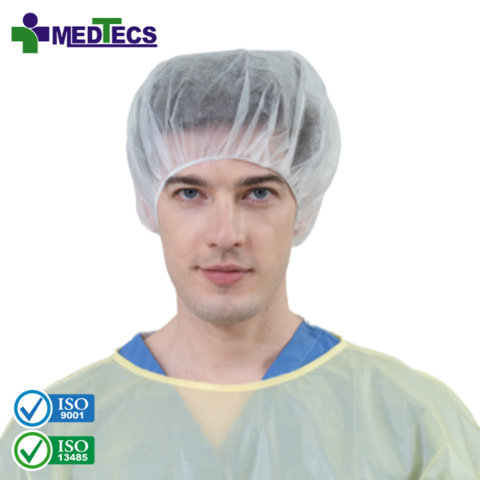 Disposable Non Woven Scrub Bouffant Doctor Hair Cap for sale at factory direct price