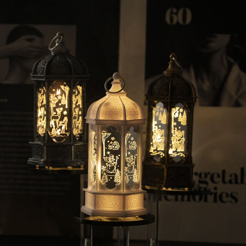Vintage Candle Holder Lantern Display Retro Candlestick Lamp Event Supply Crafts 