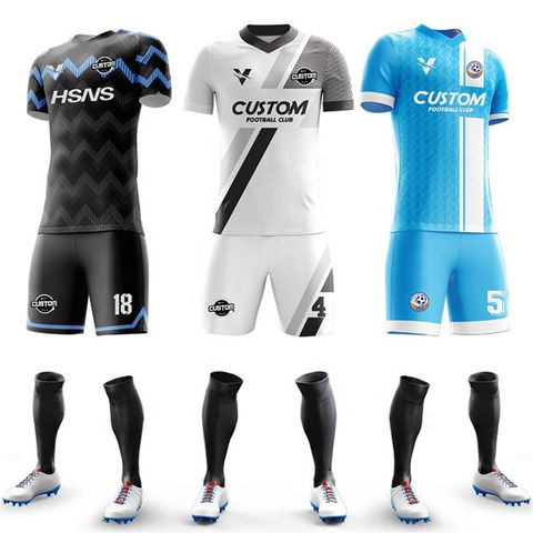 Custom Soccer Wear Design Club Team Name Football Jersey Breathable Soccer  Uniform Set Sublimated Soccer Jerseys - China Football Shirt and Soccer  Jersey price
