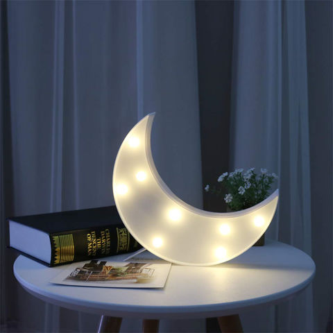 Lámparas de Noche Decorativas LED de Luna para Niños y Adultos, Regalo Ideal para Habitaciones Infantiles, Fiestas y Celebraciones for sale at factory direct price