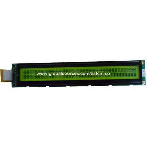 Buy Wholesale China Dot Matrix Lcd Module 40*2 With Yellow-green Led ...