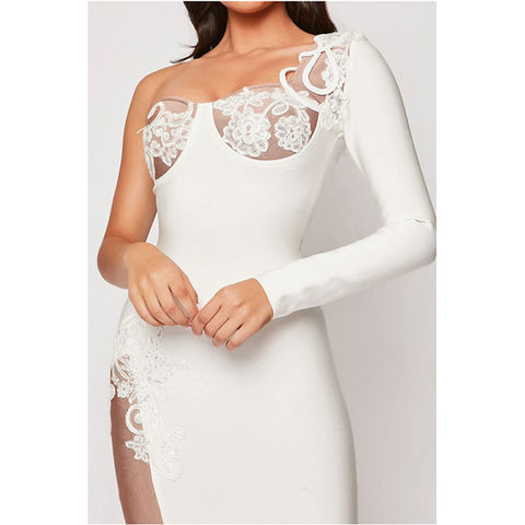  Women's Bandage Dress Sexy Halter Fishtail Bodycon