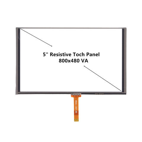 Buy Wholesale China 5 Inch Resistive Touch Screen 800x480 Raspberry Pi ...