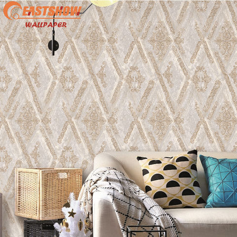Buy Wholesale China Wholesale Vinyl Premium Flower Diamond Pattern Wall  Decoration Paper Waterproof Bedroom Wallpaper & Wallpaper at USD  |  Global Sources