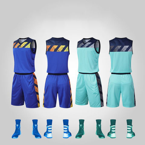 Buy Wholesale China Reversible Basketball Jerseys Set Mesh Sleeveless ...