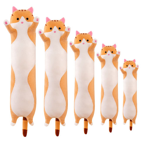 Buy Wholesale China Explosive Long Cat Pillow Cute Kitten Animal Plush Toys  Doll Wholesale & Long Cat Pillow at USD  | Global Sources