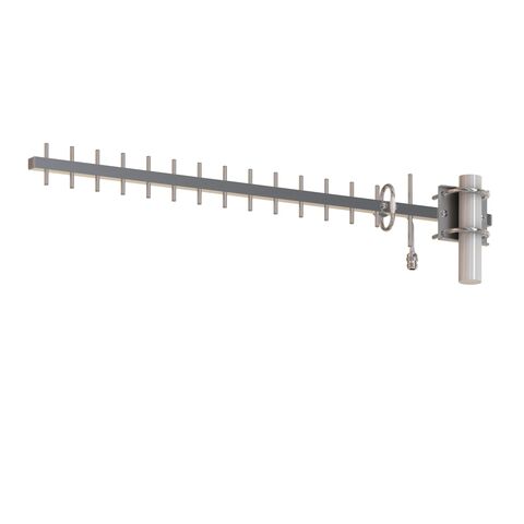 Antena Yagi GSM de 16dBi H-POL o V-POL con frecuencia de 1920 a 2170MHz