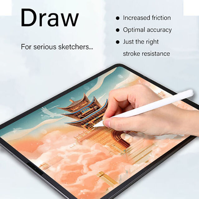 Película de Corte Universal OEM/ODM de Calidad 180*120mm 0.15mm Protector de Pantalla de Privacidad Autocicatrizante Antirreflejos para iPad