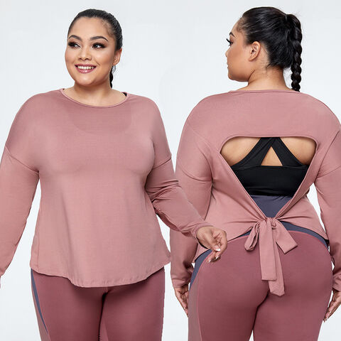 Kaufen Sie China Großhandels-Lässige Bluse Plus Size Yoga-kleidung Für  Frauen, Atmungsaktiv, Lang ärmel Iges Yoga-top und Yoga Top  Großhandelsanbietern zu einem Preis von 5.1 USD