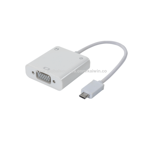 Buy Wholesale China Manufacturer Micro Usb To Vga Cable Adapter 3.5mm ...