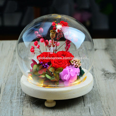 Murano Lampwork Handmade Small Glass Flower Base Ornament Figurine Craft -  China Crafts and Glass Crafts price