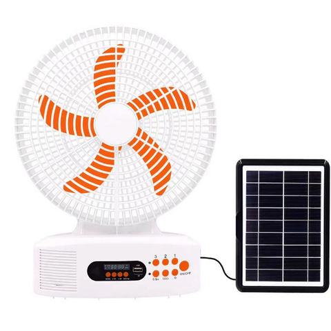 Panneau solaire rechargeable pour support de bureau portable 16/12pouces à  hauteur réglable Ventilateur - Chine Ventilateur solaire, ventilateur  solaire rechargeable