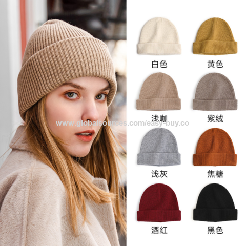 Women's Felt Hats Wool Beanie Curly Hat Ladies Knitted Warm Toe Cap Wool  Autumn Winter Hat - Expore China Wholesale Women's Felt Hats and Beanie Hat,  Warm Baotou Hat, Knitted Warm Hat