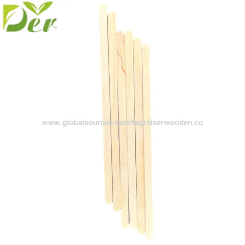 Agitateur en bois Naturel pour Café 140mm (1.000 Unités)