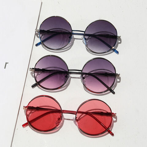 Boys Girls Teen Cute Irregular Frame Sun Protection Sunglasses