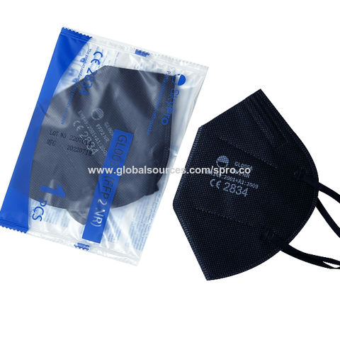 Achetez en gros Prix Usine Noir Mode 3 Plis Ffp2 Masque Sanitaire De  Protection Chine et Respirateur Masque Ffp2 Noir à 0.076 USD