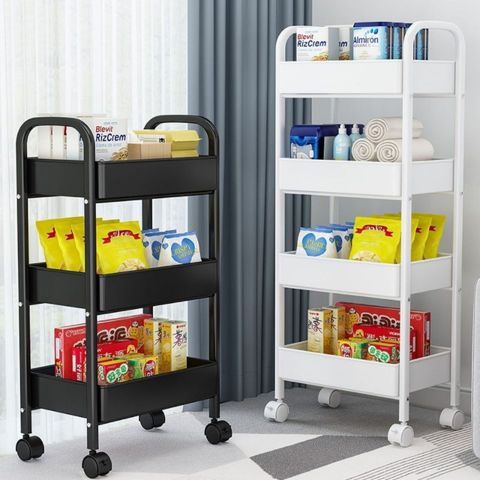 Buy Wholesale China Multi-layer Trolley Food Racks Household Mobile ...