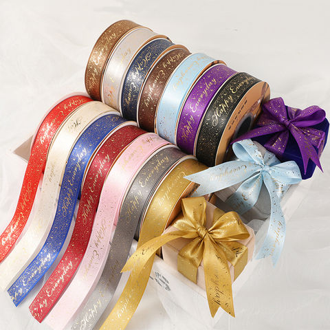 Gift Ribbons Buy Wholesale China Gift Warp Ribbons Wholesale Hot Stamping Packaging ...