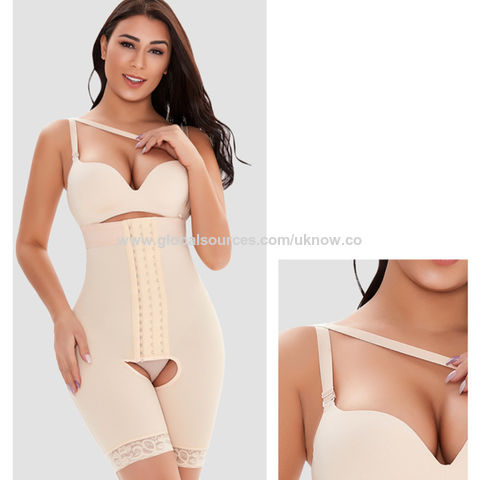 Shapewear taille haute 6XL, contrôle du ventre, body sculptant amincissant avec entrejambe ouvert for sale at factory direct price