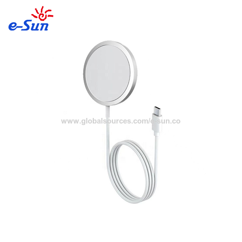 15W Magnetisches Wireless-Schnellladegerät Typ C für iPhone X 11 12 Serie - Effizientes Laden