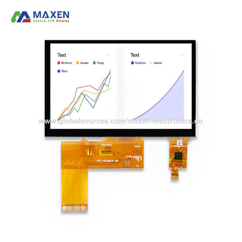 Buy Wholesale China Waterproof High Brightness 5 Inch Screen 800*480 ...