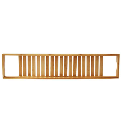 Buy Wholesale China Bamboo Bathtub Caddy Tray Wooden Luxury Bath Tray Bathroom Bath Tray