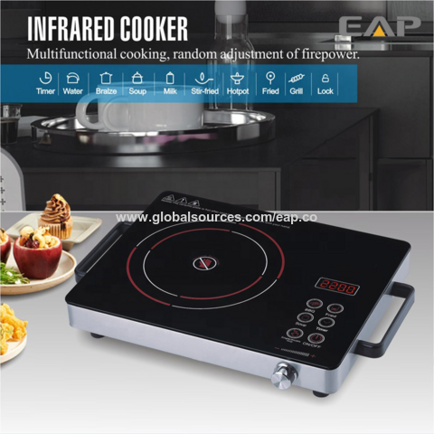 Dual Induction Cooker 2 Burner Induction Cooktop Electric Cooktop with 8  Gear Firepower Induction Stove Cooker for Griddle, Pan and Iron Pot 110V