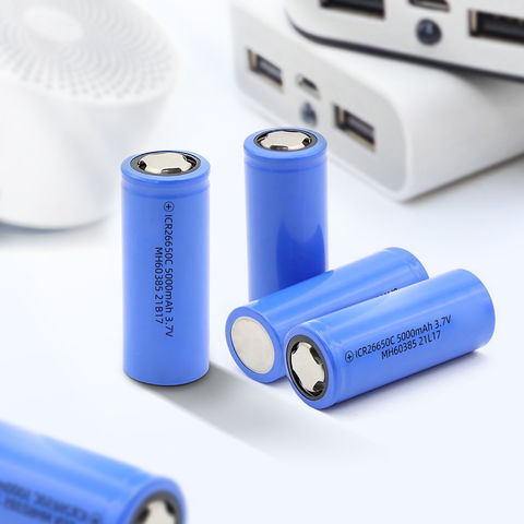 Buy Wholesale China 26650-5000mah Lithium Ion Battery Rechargeable Cell ...