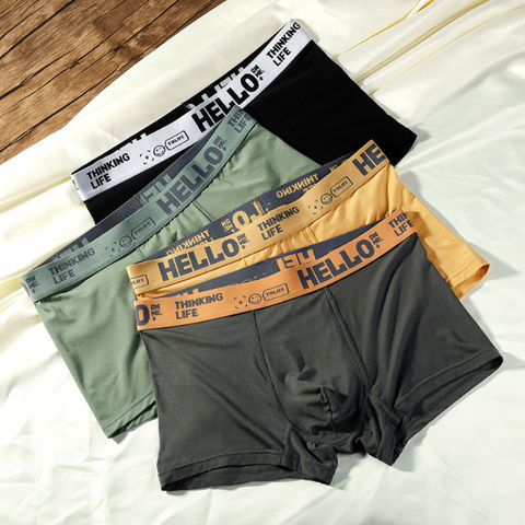 Mens Underwear Boxers Shorts Low Price Briefs - China Factory and