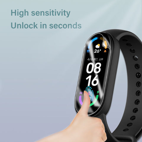 Huawei Band 8 7 6 Honor Band 6 Smart Watch Soft PET 3D Curve Full Cover  Nano TPU Anti Blast Screen Protector