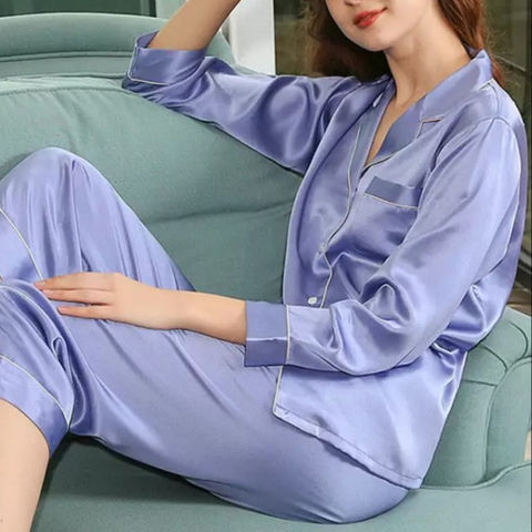 Summer Pajamas Ladies Short Sleeves Homewear Sets Loose Casual