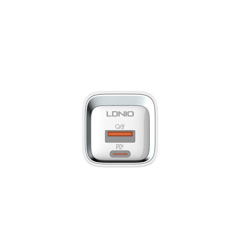 LDNIO A2318C Schnellladegerät für Mobiltelefone, Dual QC, PD-Schnellladung, Universal Mini, günstiges Ladegerät für Mobiltelefone