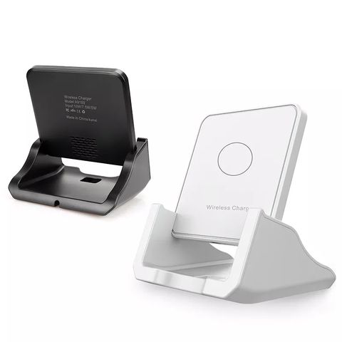 Dudukan Portabel Pengisi Daya Nirkabel 10W Pengisian Cepat - Dudukan Ponsel Malas dengan Pengisi Daya Nirkabel for sale at factory direct price