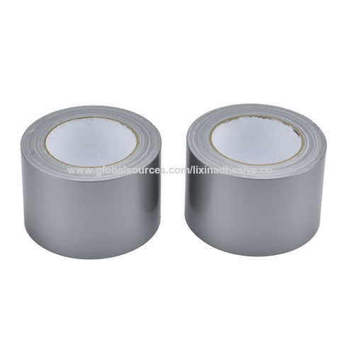 Buy Wholesale China Adhesive Silver Heavy Duty Custom Book Binding  Decorative Print Waterproof Duct Cloth Tape & Industrial Tapes at USD 0.833