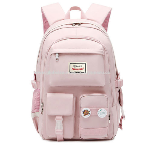 Source Female Student Korean Junior High School Japanese Girl Backpack High  School Waterproof Backpack on m.