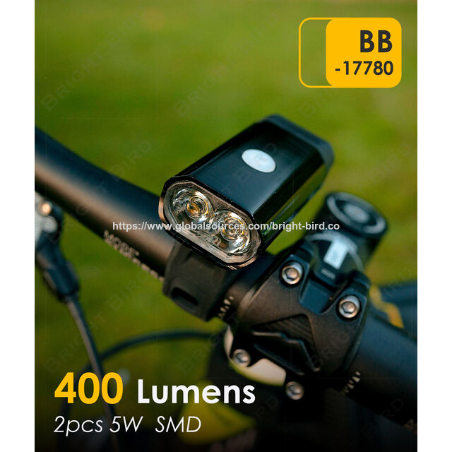 OEM 400 Lumen Wiederaufladbarer, robuster Fahrradscheinwerfer aus Aluminium mit 8 Lichtmodi - Hersteller for sale at factory direct price