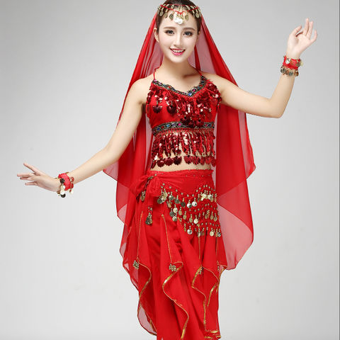 Vestuario Traje Danza Vientre Baile Arabe Mujeres Danza Del