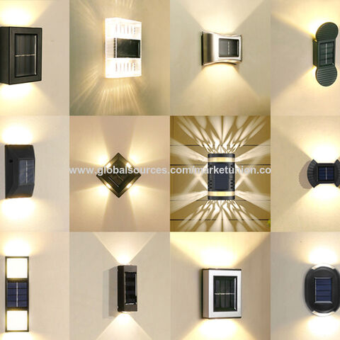 Buy Wholesale China Solar Outdoor Lights Led Solar Fence Lights 