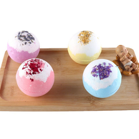 Buy Wholesale China Bath Ball Large 100g Dry Flower Bath Bubble Egg ...