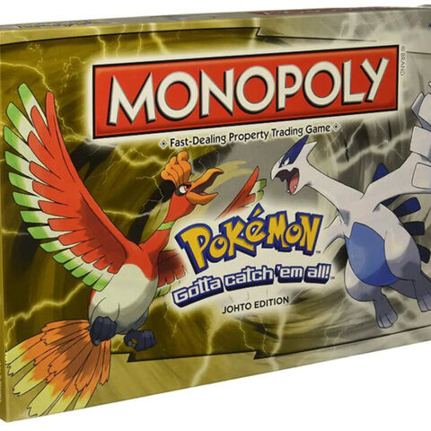Monopoly Édition Pokémon Johto - Jeu de Société pour Entreprises et Collectionneurs for sale at factory direct price